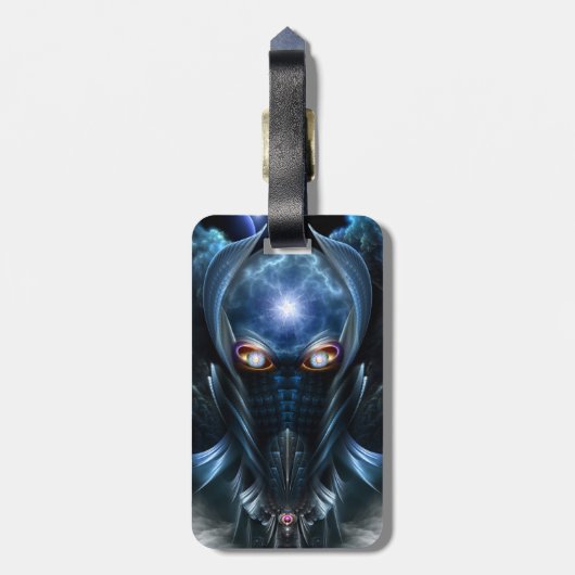 ダリアン・ウォリアー ラゲッジタグ (裏面縦)