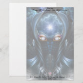 ダリアン・ウォリアー 便箋 (正面/裏面)