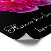 ダリア母の日の聖書の詩の箴言31ポスター ポスター (角)