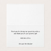 ダリア結婚サンキューカード (内部フラット)