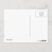 ダリア花はがき ポストカード (裏面)