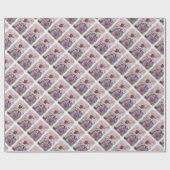 ダリア花包み紙 ラッピングペーパー (フラット)