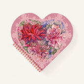 ダリア花 ノートブック (正面)