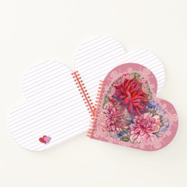 ダリア花 ノートブック