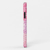 ダリア花、花のパターン、ピンクのダリア Case-Mate iPhoneケース (裏面/右)