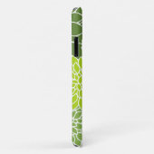 ダリア花、花のパターン、緑のダリア Case-Mate iPhoneケース (裏面/右)