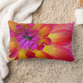 ダリア装飾用クッション ランバークッション (ブランケット)