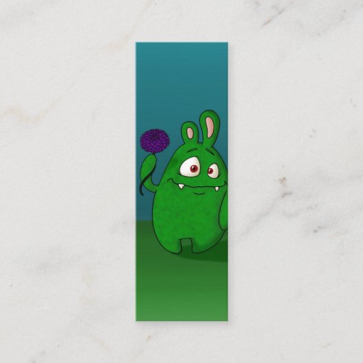 ダリア親切カード スキニー名刺 (正面)