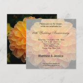 ダリア記念日 招待状 (正面/裏面)