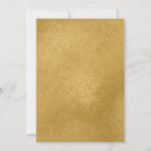 ダリア開花誕生日パーティーの招待 (裏面)