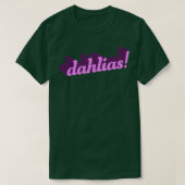ダリア3D Tシャツ (デザイン正面)
