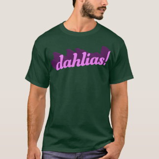 ダリア3D Tシャツ