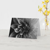 ダリア カード (黄色い花)