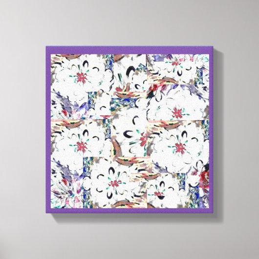 ダリア キャンバスプリント (正面)