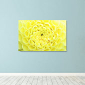 ダリア キャンバスプリント (インサイチュ (ウッドフロア))