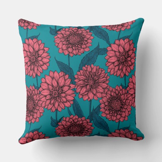 ダリア クッション (裏面)