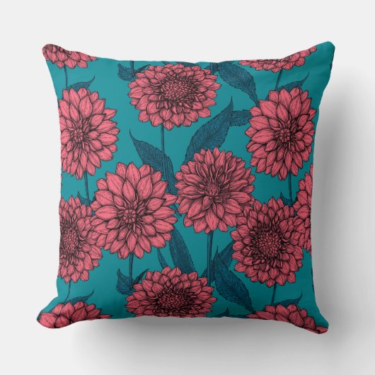 ダリア クッション (正面)