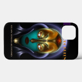 ダリア・サイボーグクイーンiPadケース Case-Mate iPhoneケース (裏面 (横))