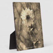 ダリア フォトプラーク (側面)