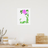 ダリア ポスター (キッチン)