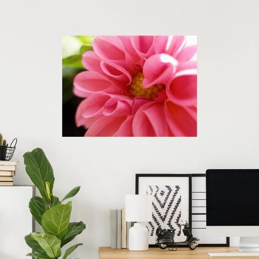 ダリア ポスター (ホームオフィス)