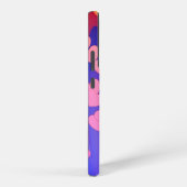 ダリア – 名前をカスタムするテンプレート、美カラフルしい SAMSUNG GALAXYケース (右側面)