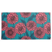 ダリア 枕カバー (正面右)