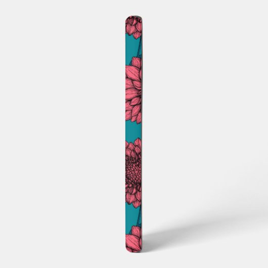 ダリア SAMSUNG GALAXYケース (左側面)