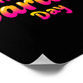 ダリウスの日おもしろいミーム- 祝 Love3 ポスター (角)