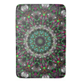 ダリオンスタイル万華鏡のように千変万化するパターンの明るい色相 バスマット (正面縦)