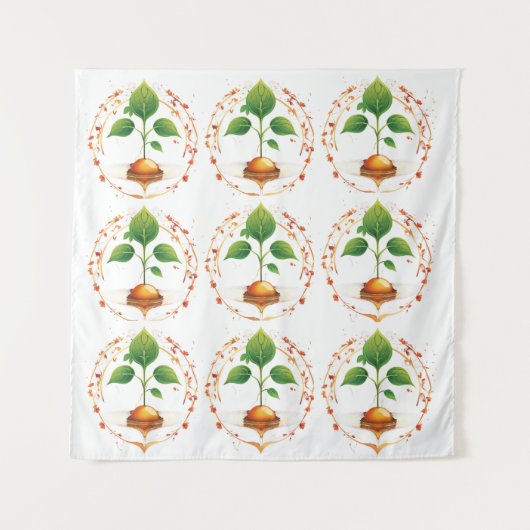 ダリベニジュメニュジュケヒドゥパンバルデコラシペルニカ タペストリー (正面)