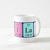 ダリラ定期テーブル名mag コーヒーマグカップ (正面右)