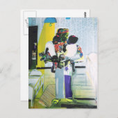 ダリンズ・スミス著「双子」 ポストカード (正面/裏面)