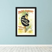 ダリーの劇場～アーティストのモデル キャンバスプリント (インサイチュ (ウッドフロア))