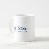 ダリーウォーター動揺してズクラシックブルー（オーストラリア） コーヒーマグカップ (正面左)