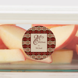 ダリークリスマス ラベル