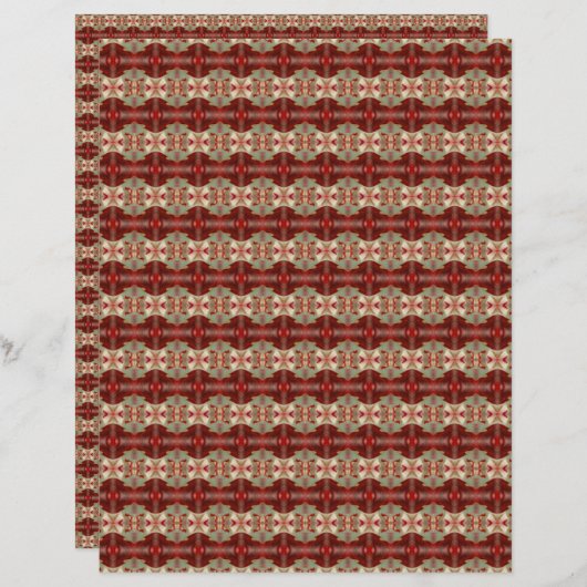 ダリースクラップブック紙I (正面/裏面)