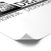 ダリー下水道部 ポスター (角)