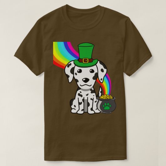 ダルおもしろいマス祝St patricks day Tシャツ (デザイン正面)