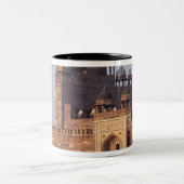 ダルガへのブランド·ダルワザの勝利門) ツートーンマグカップ (中央)