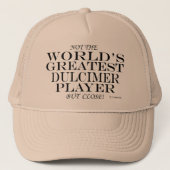 ダルシもっとも偉大マー選手のクローズ キャップ (正面)