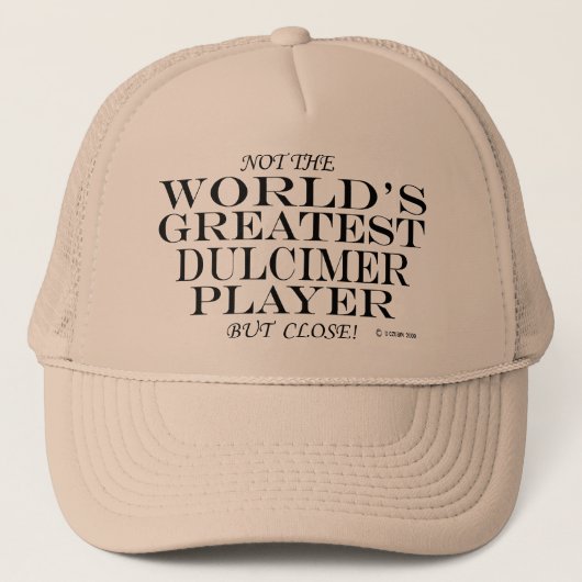 ダルシもっとも偉大マー選手のクローズ キャップ (正面)