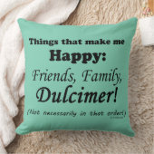 ダルシマーは私を幸せにする クッション (ブランケット)