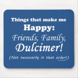ダルシマーは私を幸せにする マウスパッド