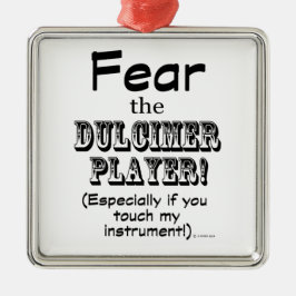 ダルシマー選手を恐れる メタルオーナメント