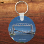ダルスエアリアルリフトブリッジのメタルキーチェーン キーホルダー (正面)