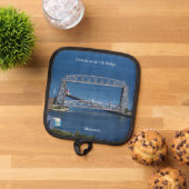 ダルスエアリアルリフトブリッジポットホルダー 鍋敷き (トップダウン)