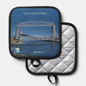 ダルスエアリアルリフトブリッジポットホルダー 鍋敷き (正面/裏面)