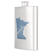 ダルスミネソタ木目 フラスク (左)