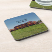 ダルスメサビアイアンレンジ機関車プラスチックコースター コースター (左側)